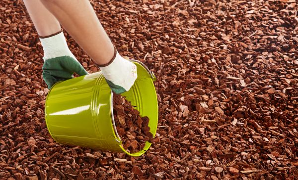 Wood Chip Landscaping in Sanford